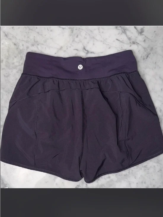 lululemon athletica Deep Plum Athletic Shorts - Picture 1 of 3